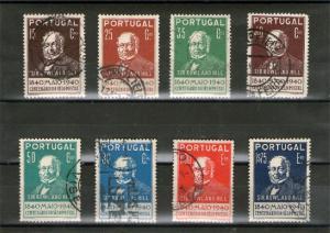 Foto 1 Sello sin identificar: Portugal  Yvert 600-607 Sir Rowland Hill 