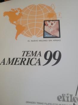 Sellos Tema America Upae años completos 89,90,91,92,93,94,95,96,97,98,99